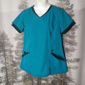 Scrubstar Teal Scrub Top